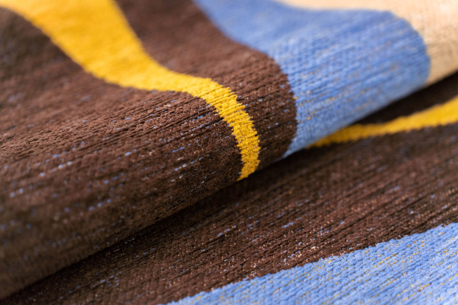 Louis De Poortere Gallery Stones 2085 Sunny Blue Rug - Love-Rugs