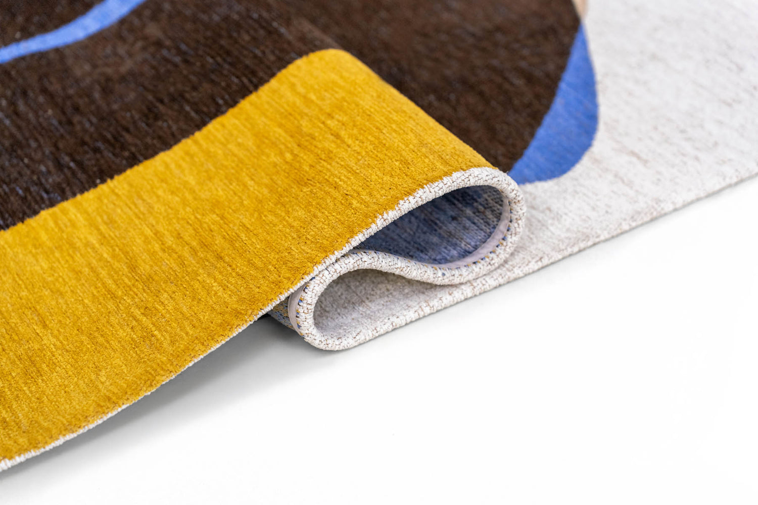 Louis De Poortere Gallery Stones 2085 Sunny Blue Rug - Love-Rugs