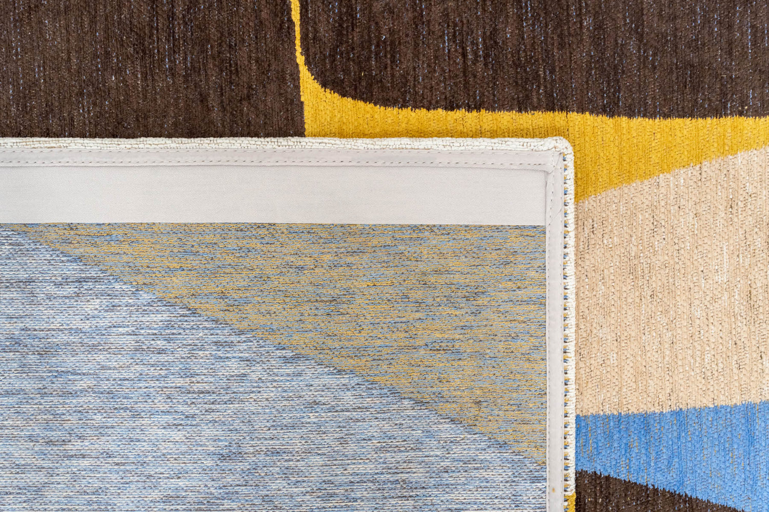 Louis De Poortere Gallery Stones 2085 Sunny Blue Rug - Love-Rugs