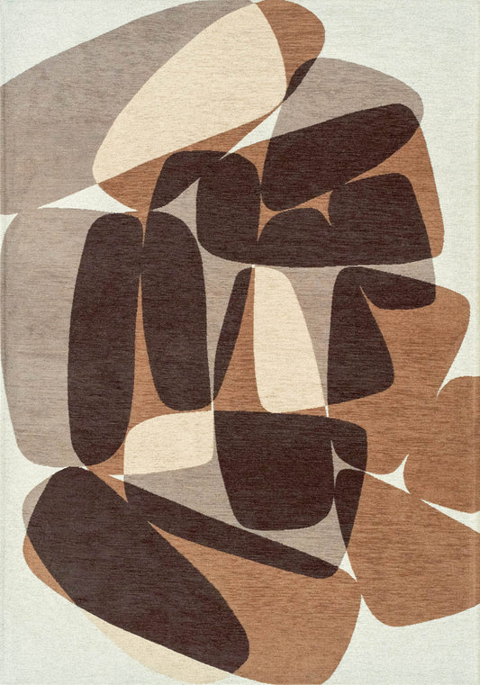 Louis De Poortere Gallery Stones 2087 Cookie Rug - Love-Rugs