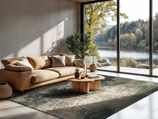 Louis De Poortere Mad Men Cracks 8723 Dark Pine Rug - Love-Rugs alternate image