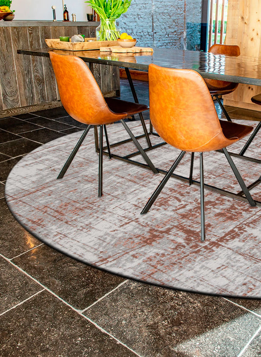 Louis De Poortere Mad Men Griff 8956 Copperfield Round Rug - Love-Rugs alternate image