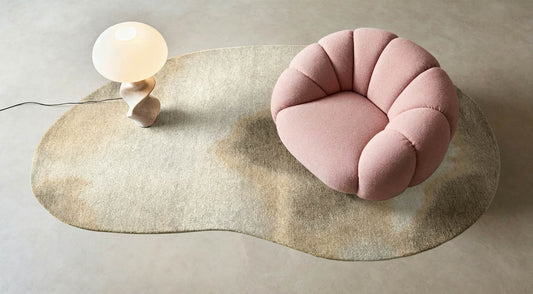 Louis De Poortere Meditation Aquarelle 2089 Nature Peanut Rug - Love-Rugs alternate image