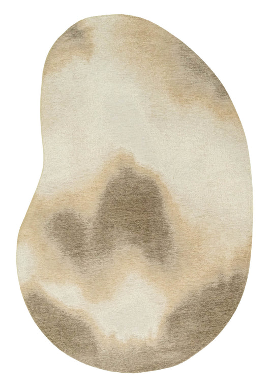Louis De Poortere Meditation Aquarelle 2089 Nature Peanut Rug - Love-Rugs