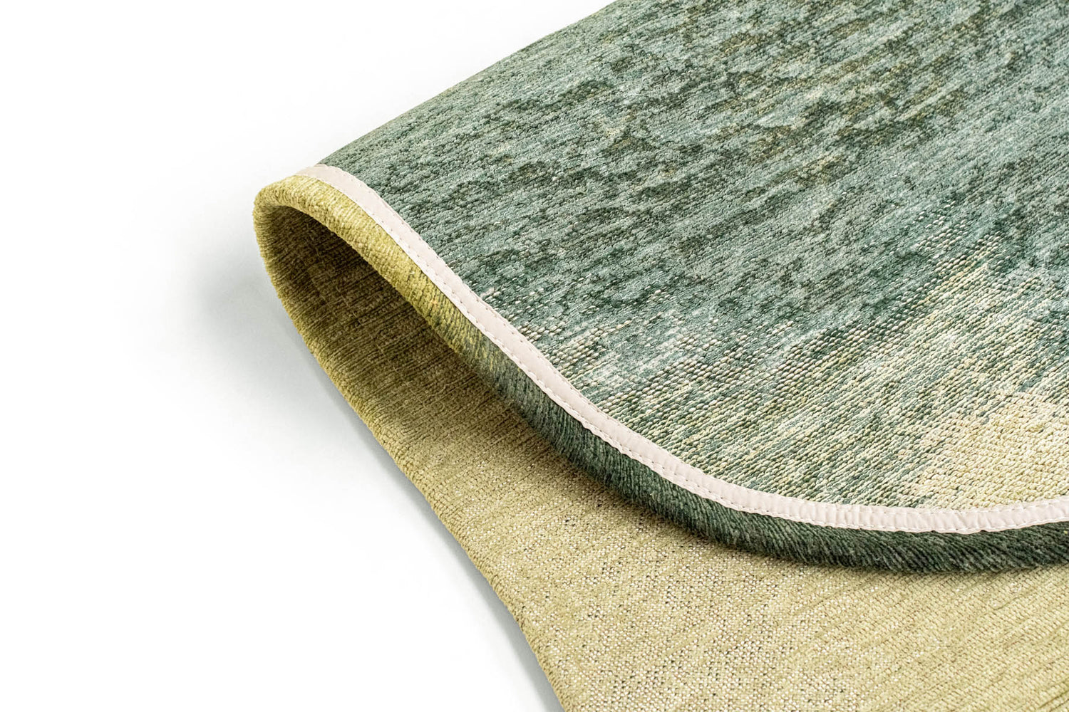 Louis De Poortere Meditation Aquarelle 2092 Leaf Peanut Rug - Love-Rugs