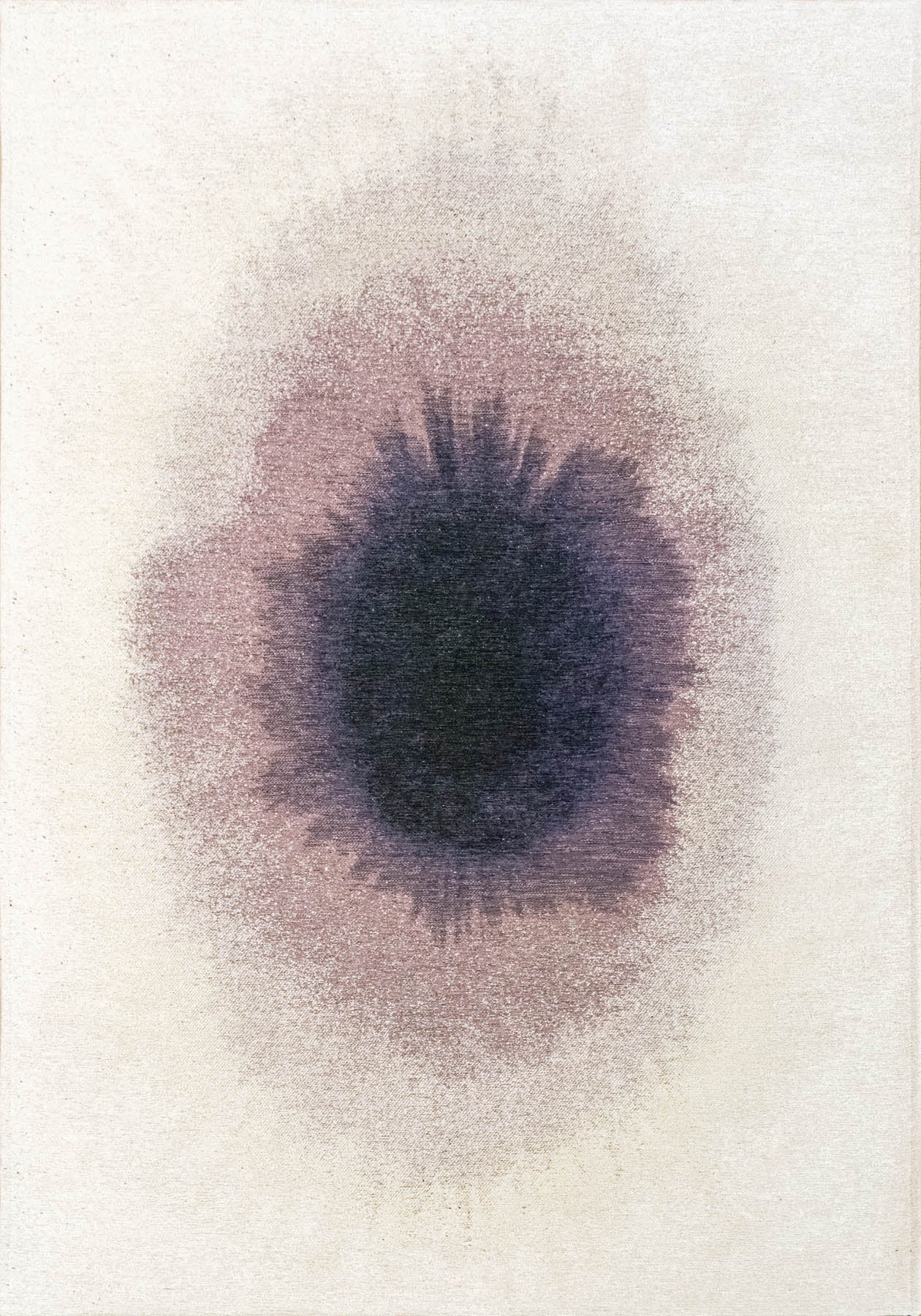 Louis De Poortere Meditation Drop 2101 Purple Smoke Rug - Love-Rugs