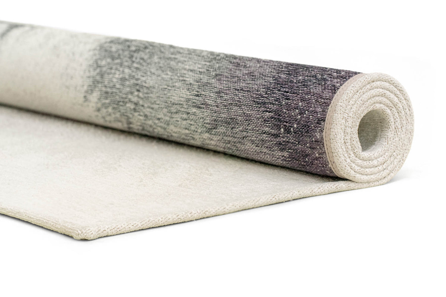 Louis De Poortere Meditation Drop 2101 Purple Smoke Rug - Love-Rugs