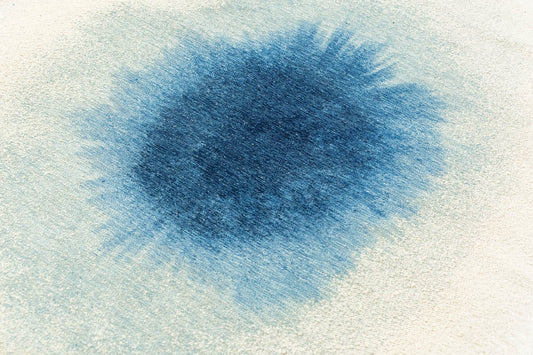 Louis De Poortere Meditation Drop 2102 Dream In Blue Rug - Love-Rugs alternate image