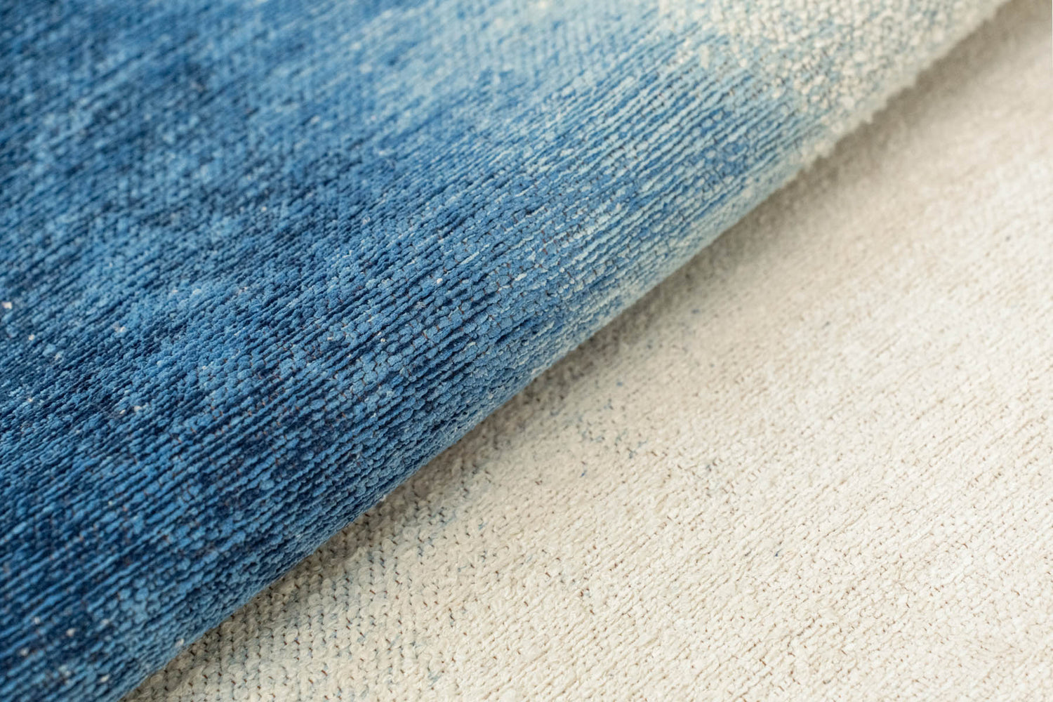 Louis De Poortere Meditation Drop 2102 Dream In Blue Rug - Love-Rugs