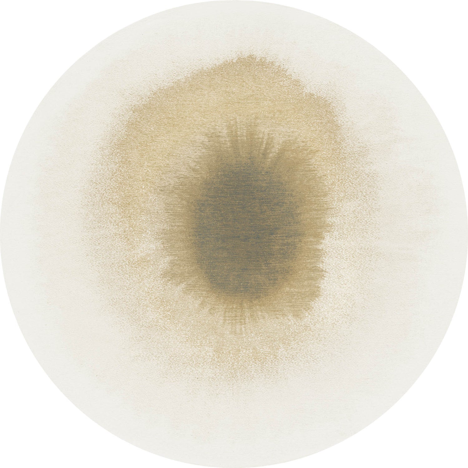 Louis De Poortere Meditation Drop 2103 Fawn Round Rug - Love-Rugs