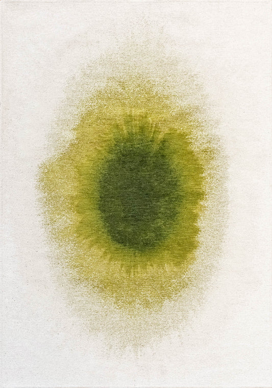Louis De Poortere Meditation Drop 2105 Green Pepper Rug - Love-Rugs