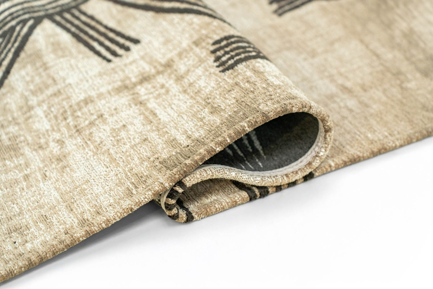 Louis De Poortere Meditation Kanji 2067 Slate Rug - Love-Rugs
