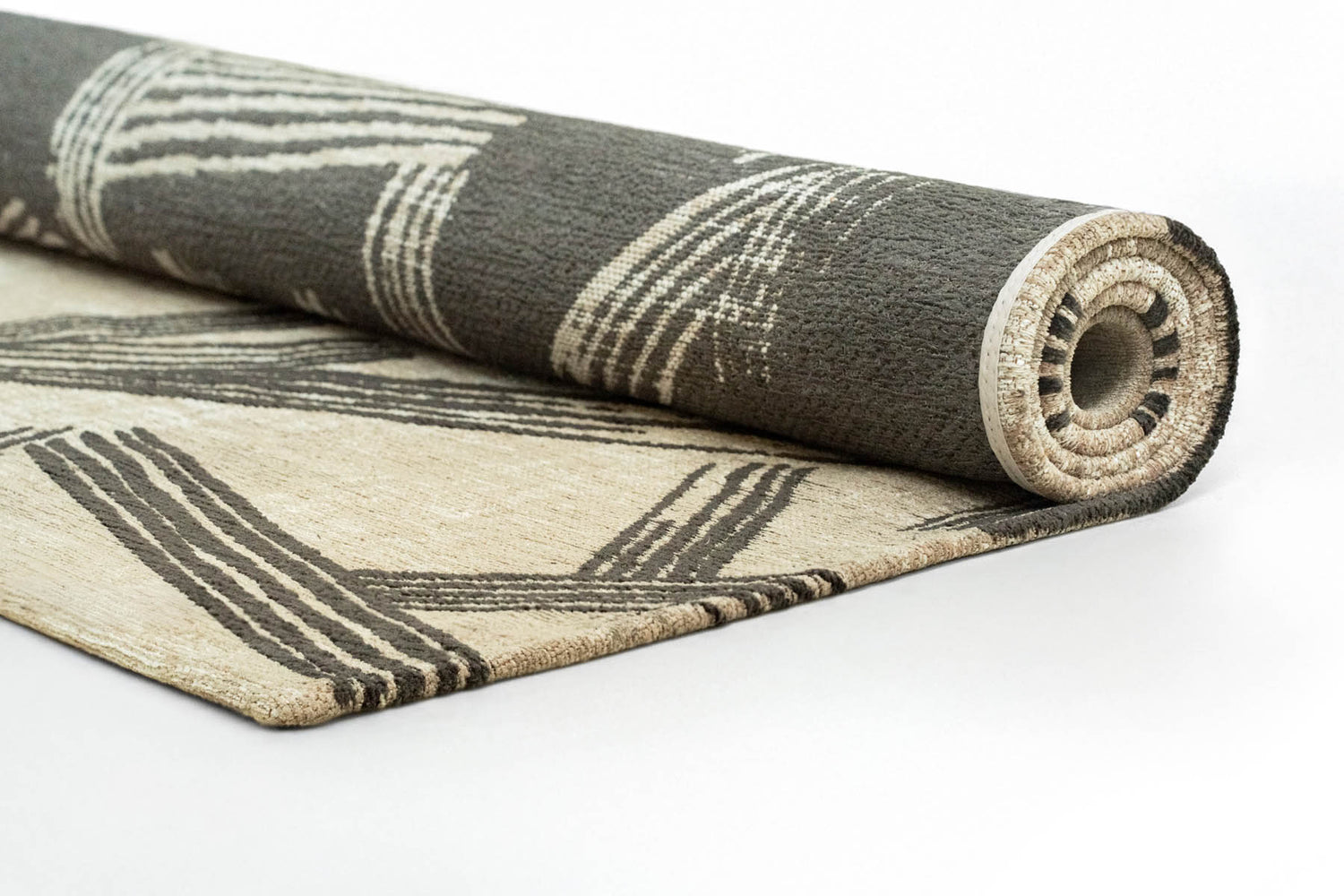 Louis De Poortere Meditation Kanji 2067 Slate Rug - Love-Rugs
