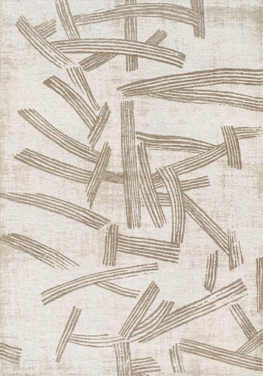 Louis De Poortere Meditation Kanji 2068 Dune Rug - Love-Rugs