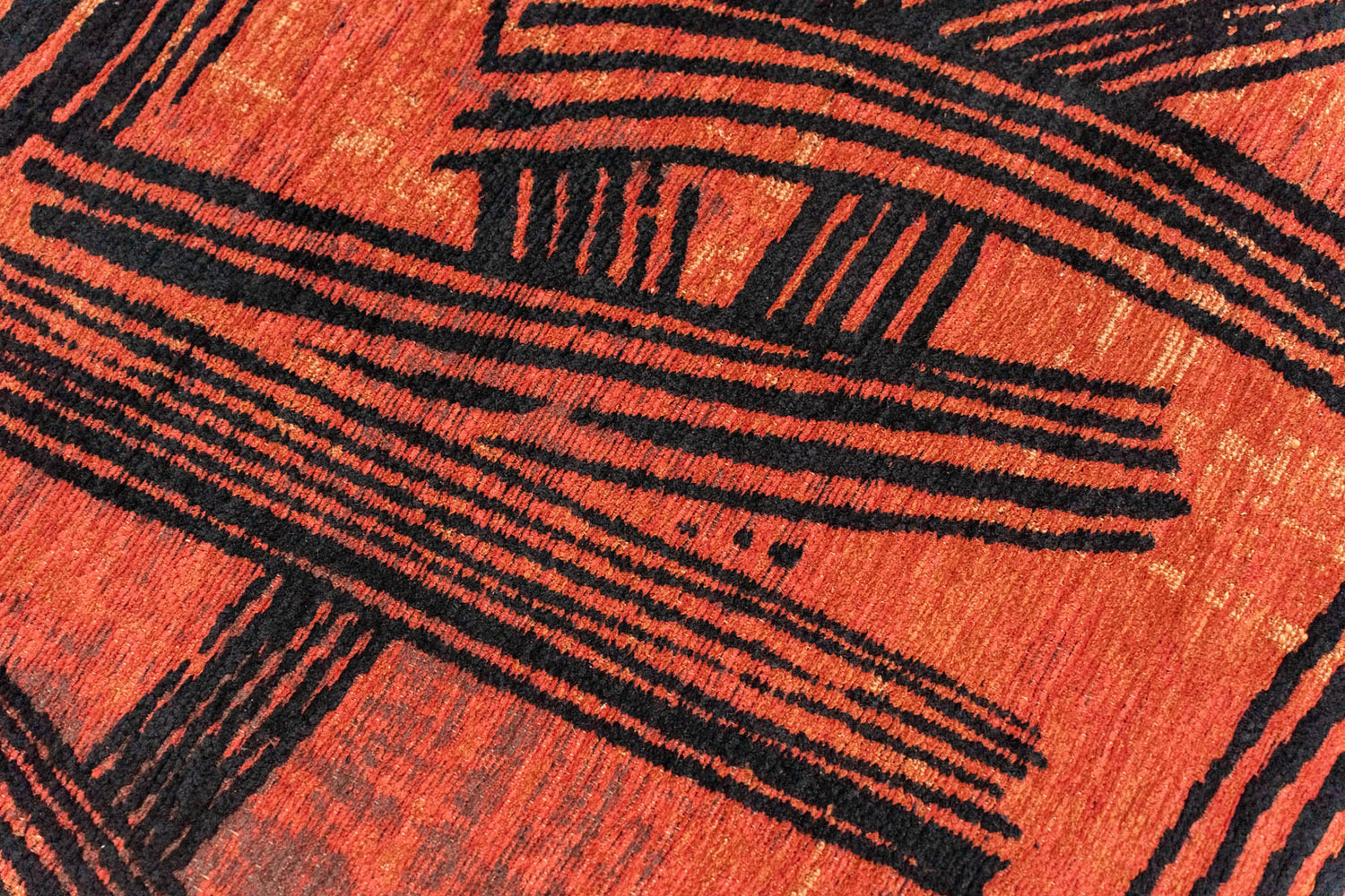 Louis De Poortere Meditation Kanji 2069 Ginger Chocolate Rug - Love-Rugs