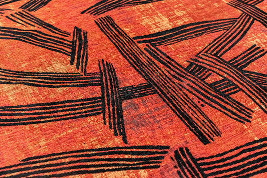 Louis De Poortere Meditation Kanji 2069 Ginger Chocolate Rug - Love-Rugs alternate image