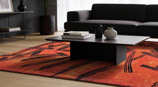 Louis De Poortere Meditation Kanji 2069 Ginger Chocolate Rug - Love-Rugs alternate image