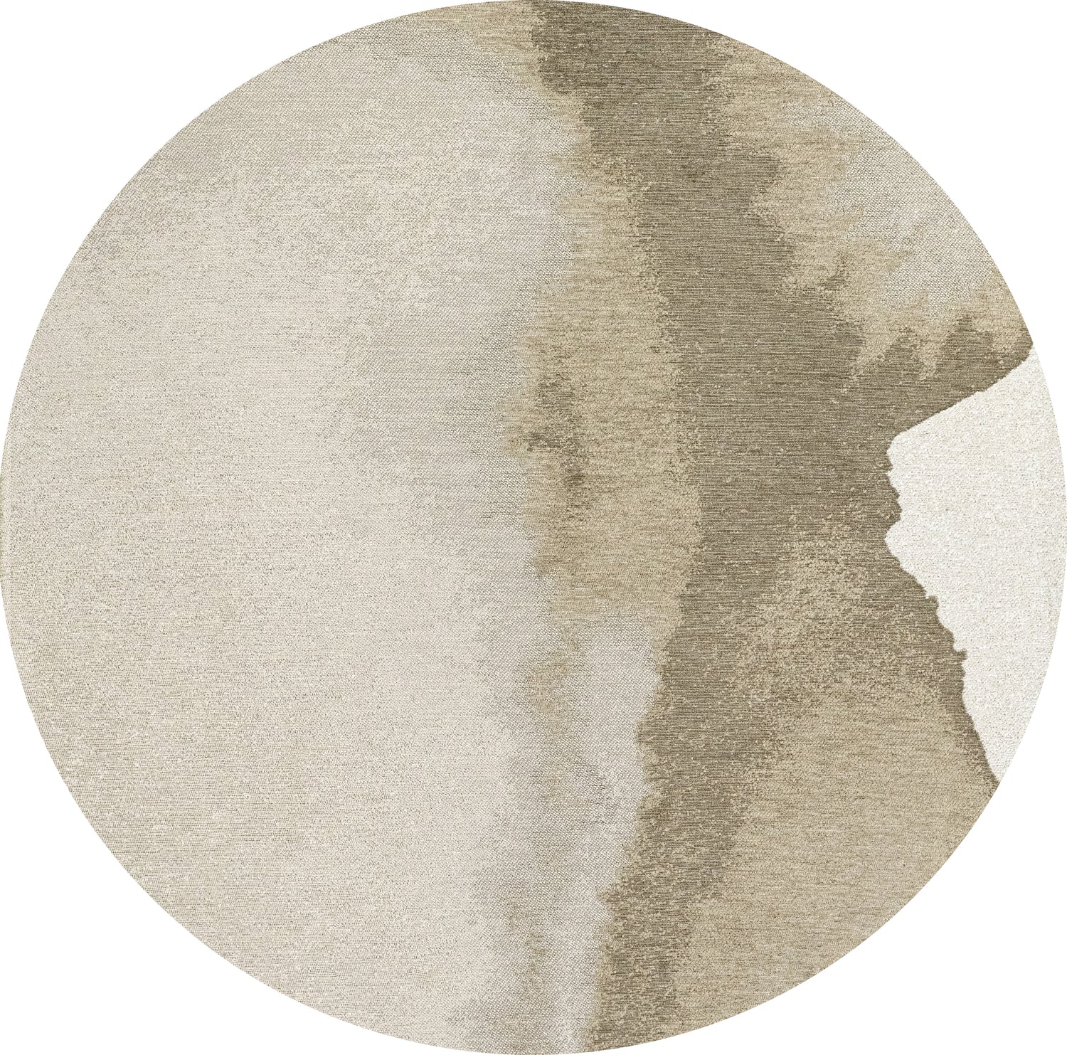 Louis De Poortere Meditation Lagoon 2082 Beach Round Rug - Love-Rugs