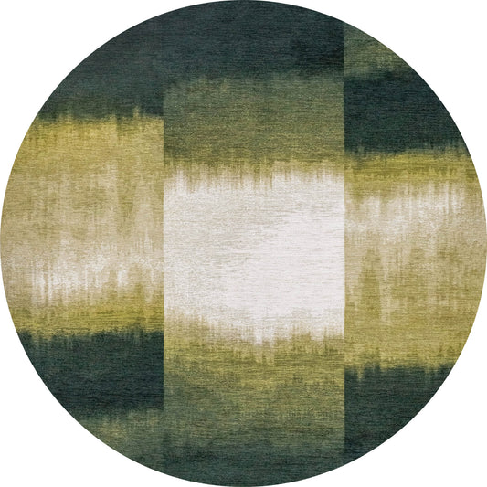 Louis De Poortere Meditation Sendai 2071 Forest Mood Round Rug - Love-Rugs