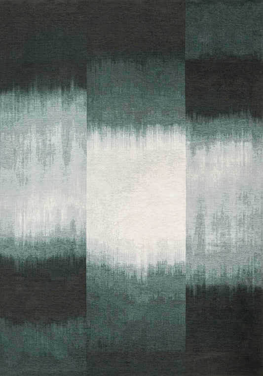 Louis De Poortere Meditation Sendai 2073 Deep Water Rug - Love-Rugs