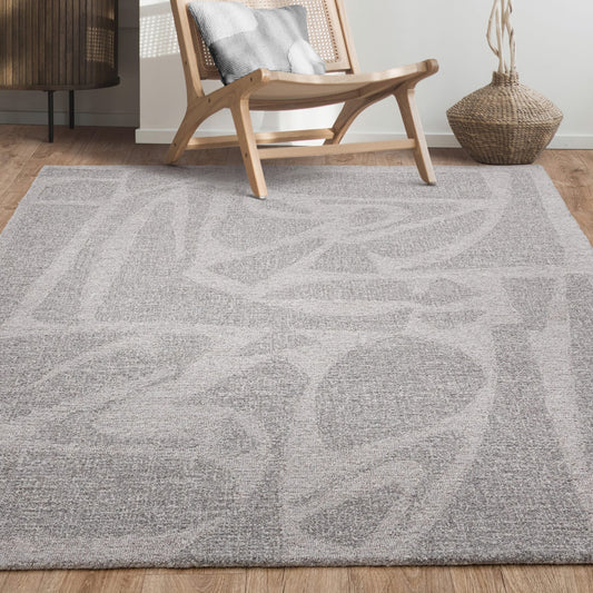 Loxley Stone Grey Rug - Love-Rugs alternate image