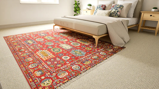 Malaki Kazak Red Rug alternate image