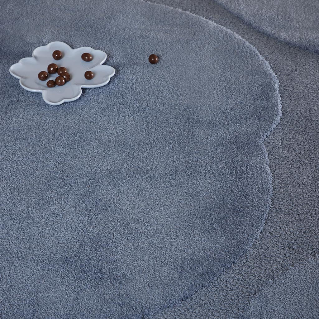 Marimekko Iso Unikko Dusty Blue 132308 Rug - Love-Rugs