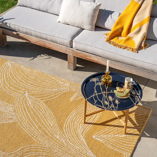 Marimekko Kukat Puhkeavat Straw outdoor 434106 Rug - Love-Rugs alternate image