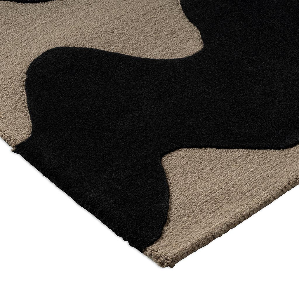 Marimekko Lokki Black 133905 Runner Rug - Love-Rugs