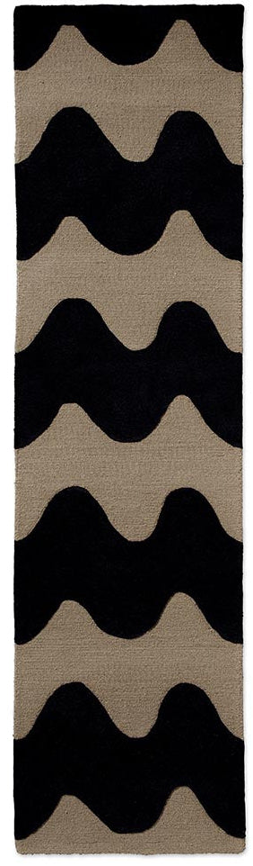 Marimekko Lokki Black 133905 Runner Rug - Love-Rugs