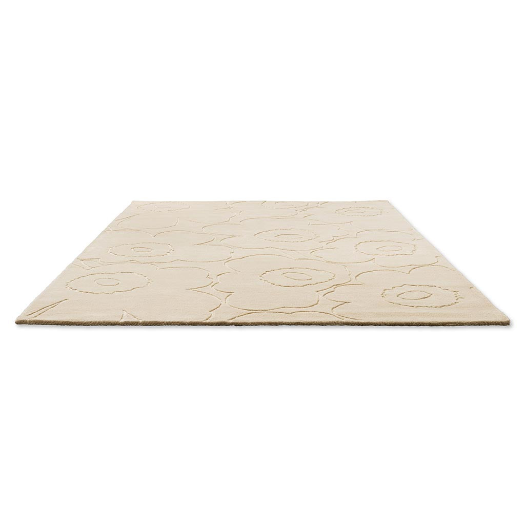 Marimekko Piirto Unikko Natural White 133701 Rug - Love-Rugs