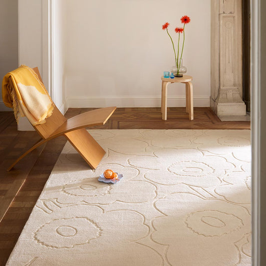 Marimekko Piirto Unikko Natural White 133701 Rug - Love-Rugs alternate image