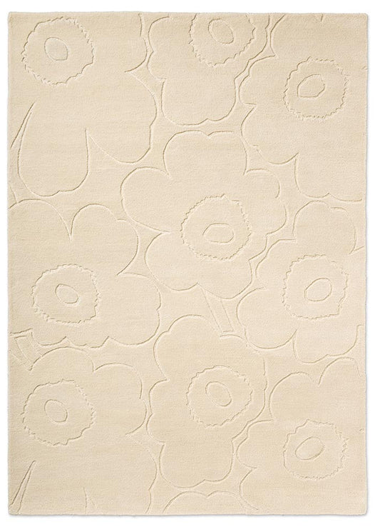 Marimekko Piirto Unikko Natural White 133701 Rug - Love-Rugs