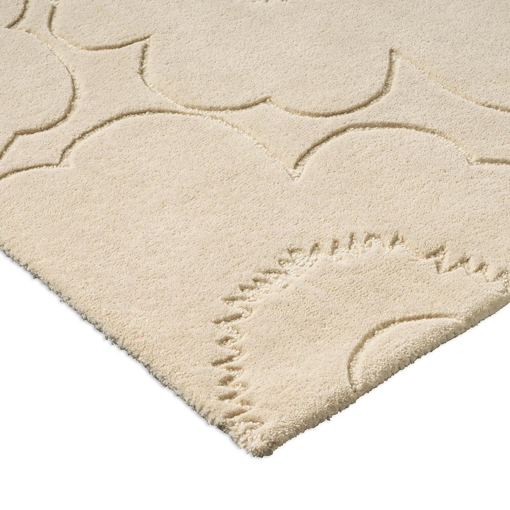 Marimekko Piirto Unikko Natural White 133701 Runner Rug - Love-Rugs
