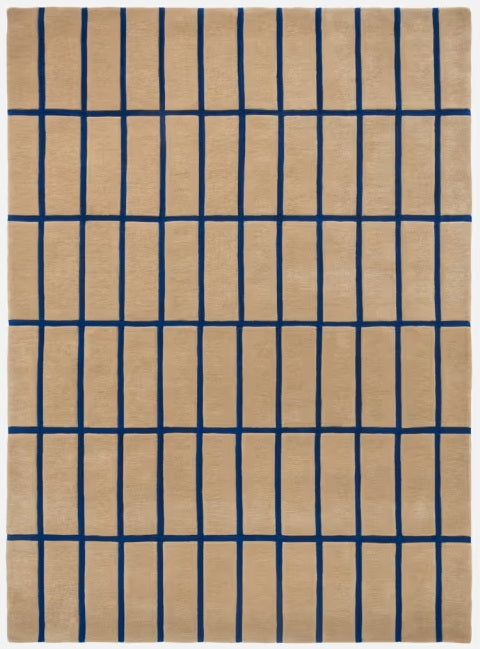 Marimekko Tiiliskivi Bright Blue 132908 Rug - Love-Rugs