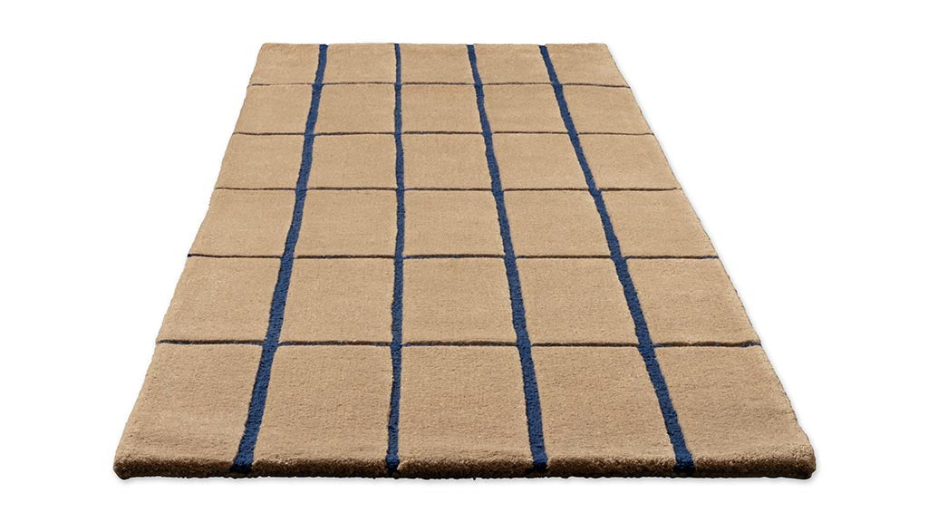 Marimekko Tiiliskivi Bright Blue 132908 Runner Rug - Love-Rugs