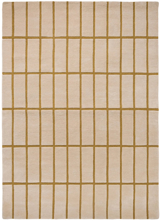 Marimekko Tiiliskivi Bronze Yellow 132906 Rug - Love-Rugs