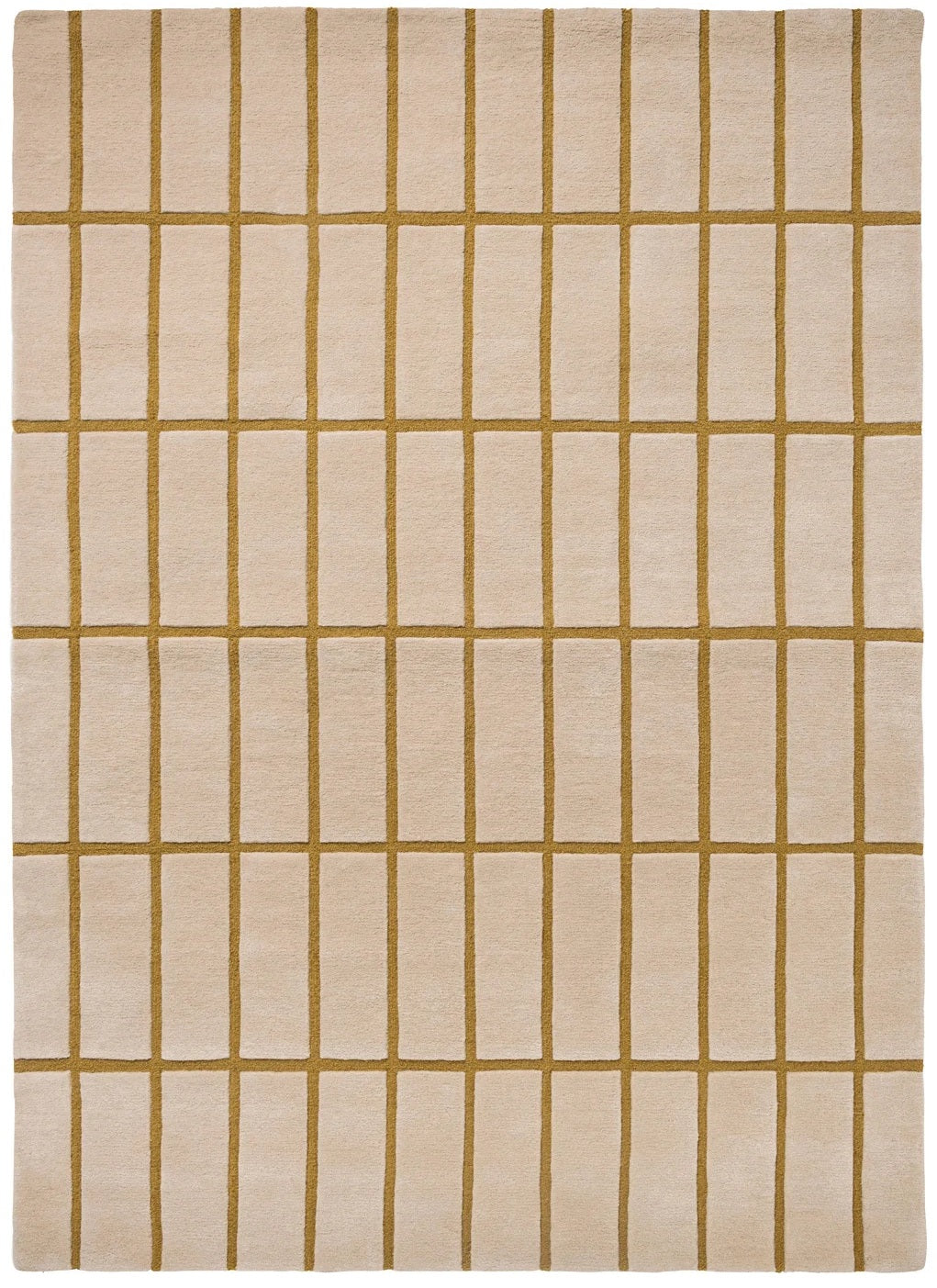 Marimekko Tiiliskivi Bronze Yellow 132906 Rug - Love-Rugs