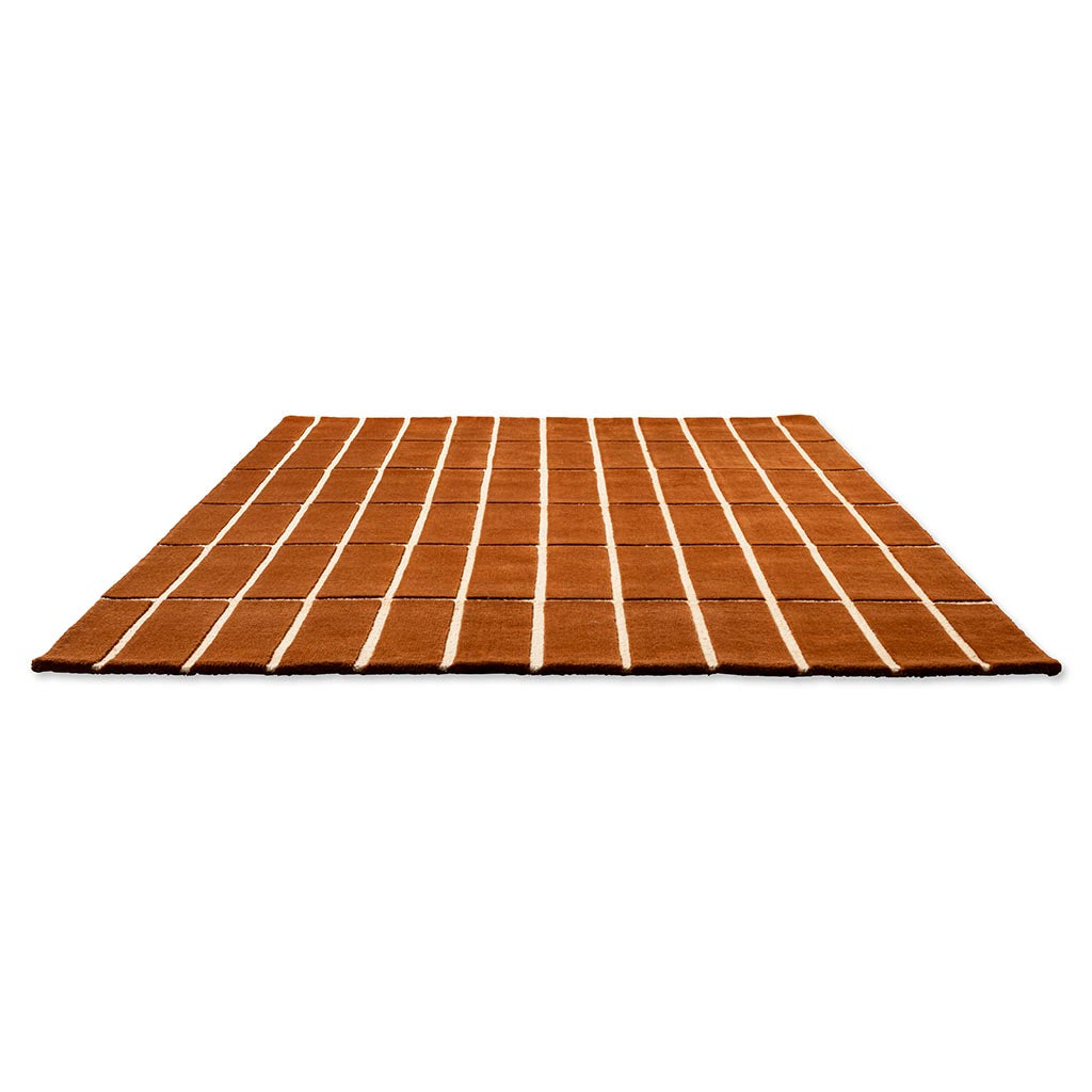 Marimekko Tiiliskivi Brown 132905 Rug - Love-Rugs