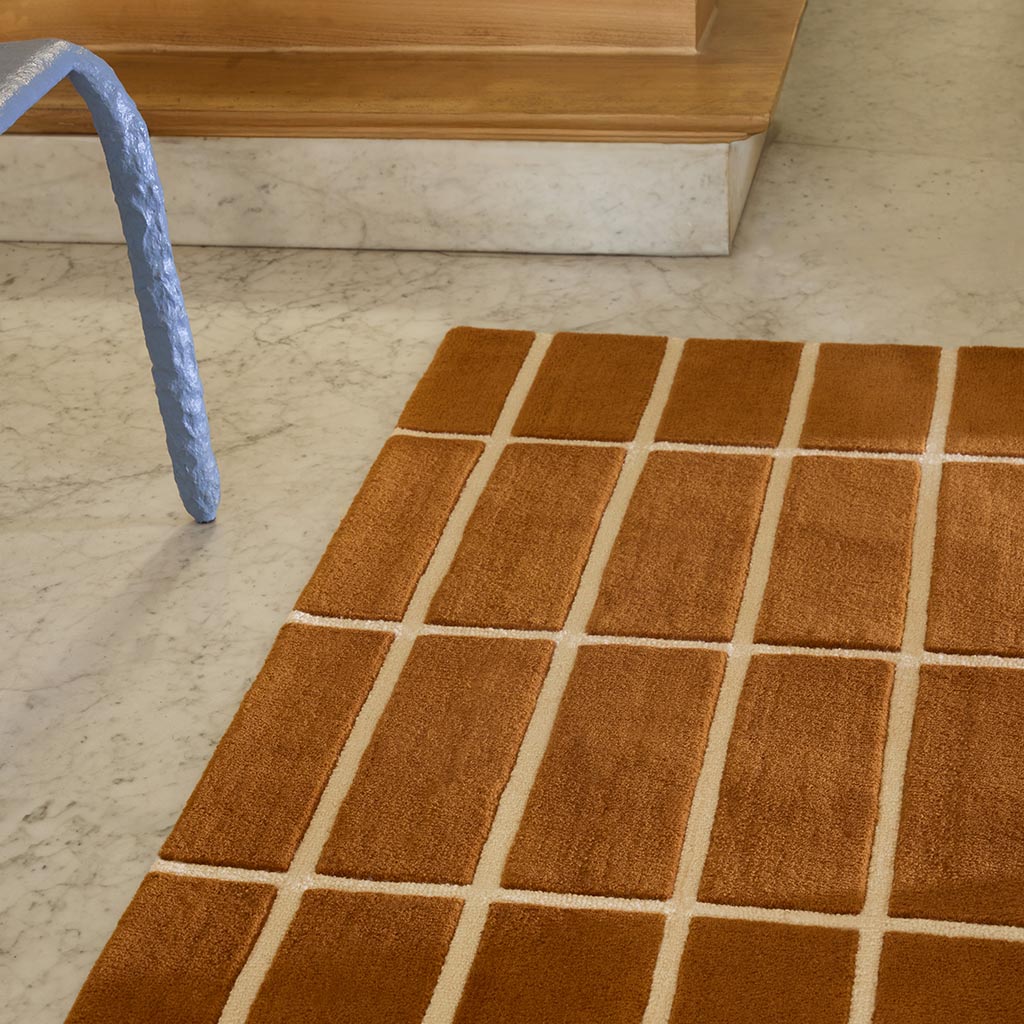 Marimekko Tiiliskivi Brown 132905 Rug - Love-Rugs