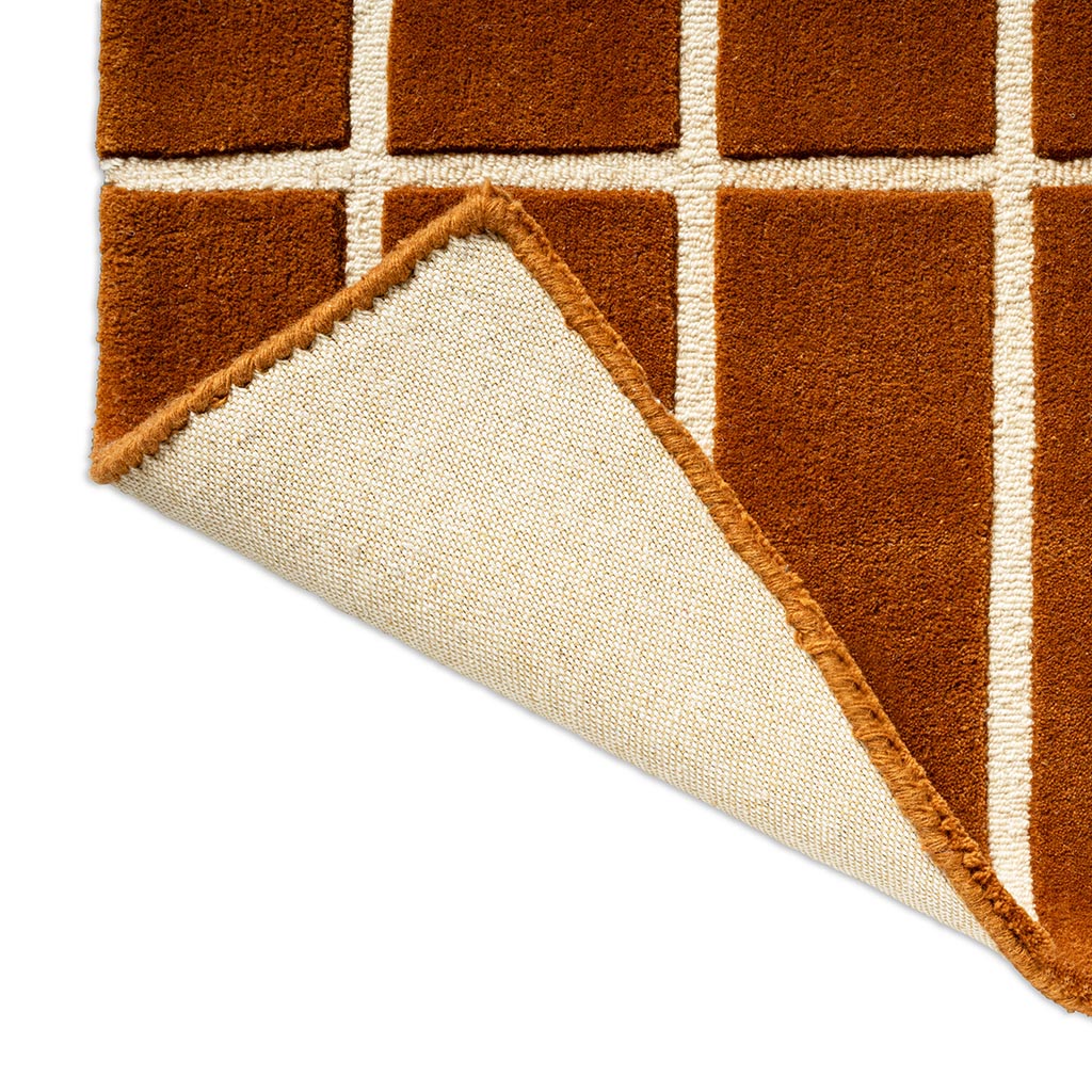 Marimekko Tiiliskivi Brown 132905 Rug - Love-Rugs