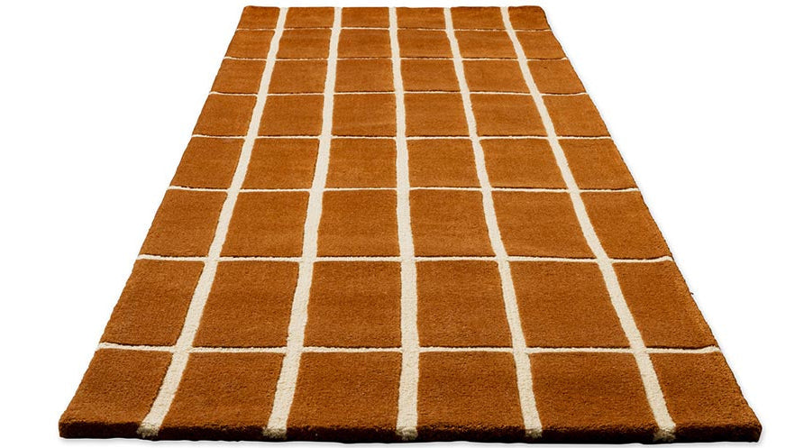 Marimekko Tiiliskivi Brown 132905 Runner Rug - Love-Rugs