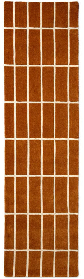 Marimekko Tiiliskivi Brown 132905 Runner Rug - Love-Rugs