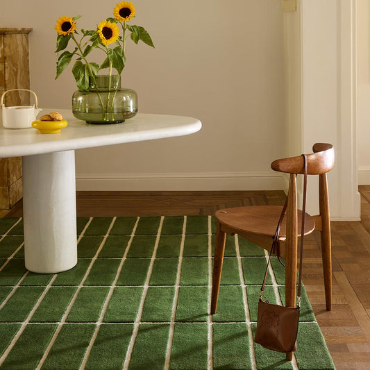 Marimekko Tiiliskivi Green 132907 Rug - Love-Rugs alternate image