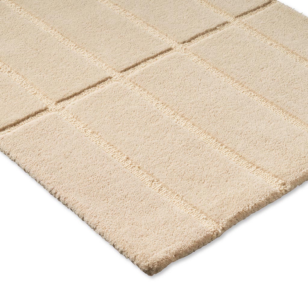 Marimekko Tiiliskivi Natural White 132901 Rug - Love-Rugs