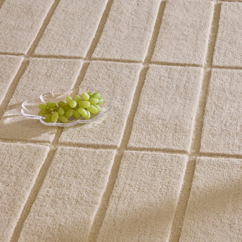 Marimekko Tiiliskivi Natural White 132901 Rug - Love-Rugs