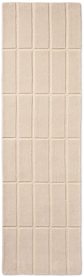 Marimekko Tiiliskivi Natural White 132901 Runner Rug - Love-Rugs