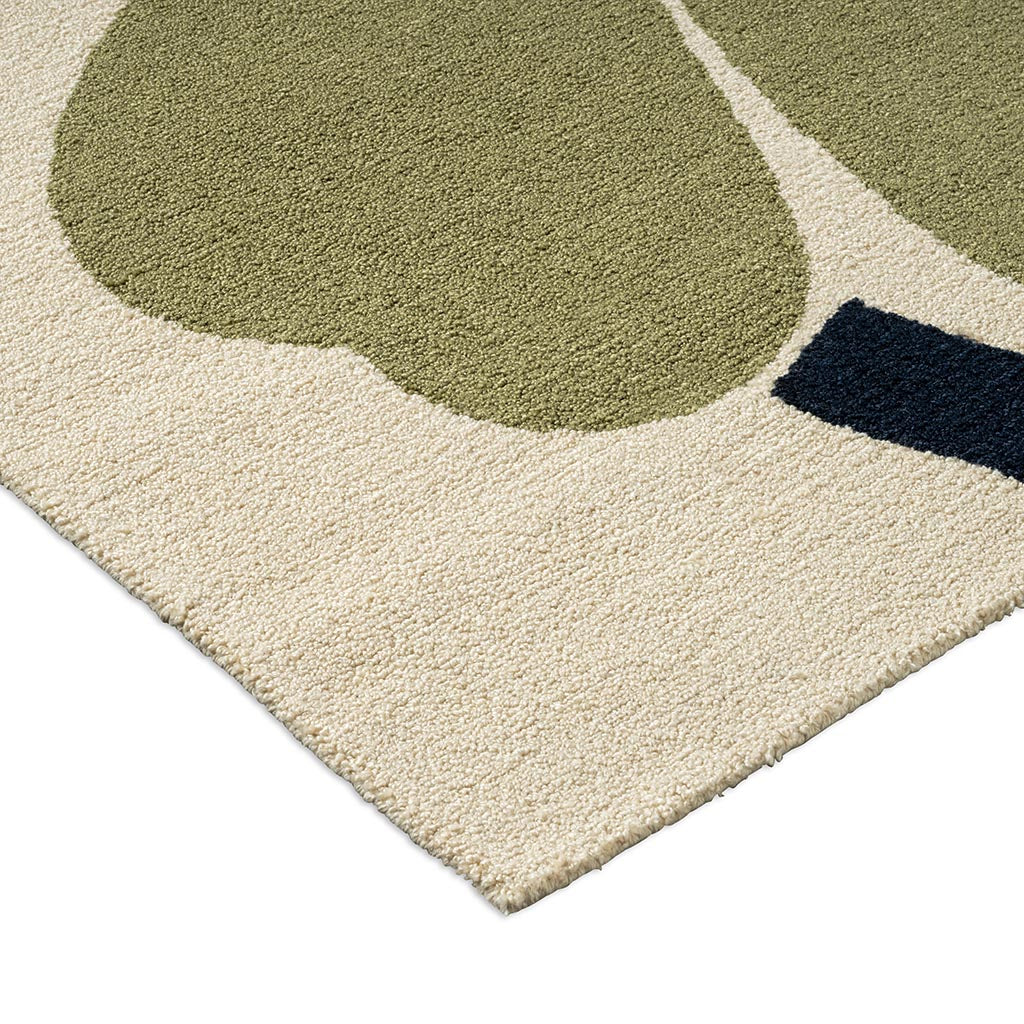 Marimekko Unikko Anniversary Dusty Green Outdoor 433017 Rug - Love-Rugs