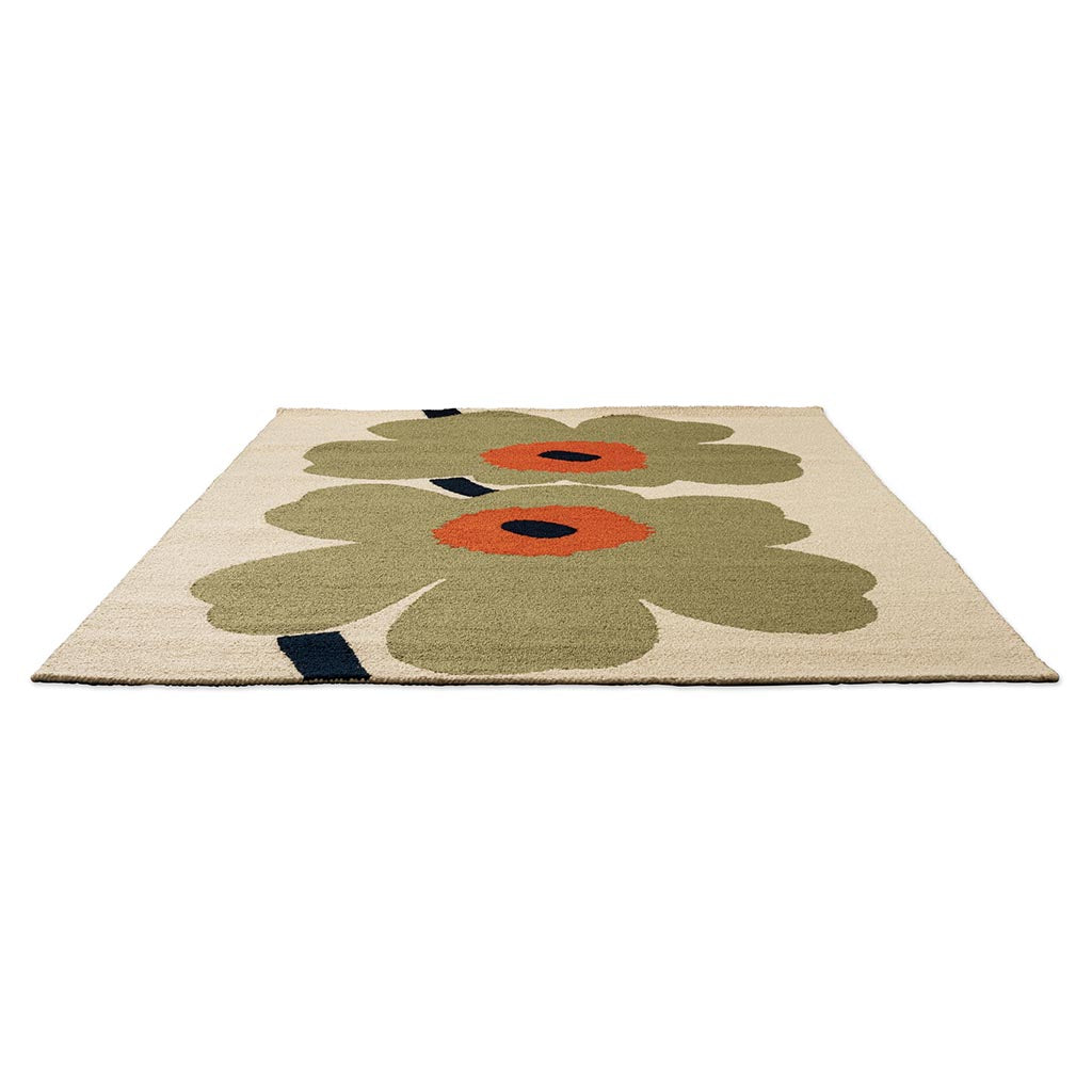 Marimekko Unikko Anniversary Dusty Green Outdoor 433017 Rug - Love-Rugs