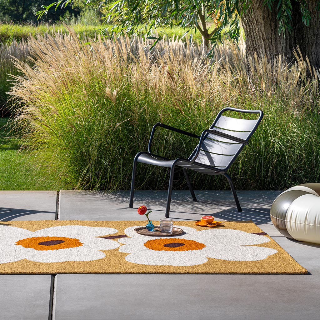 Marimekko Unikko Anniversary Honey Outdoor 433001 Rug - Love-Rugs